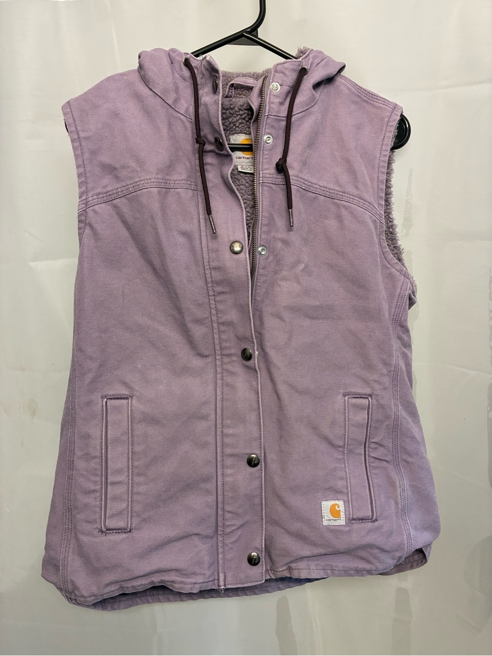 Carhartt Women's Lavender Sherpa Lined Vest